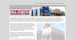Desktop Screenshot of frontierbuildingcorp.com